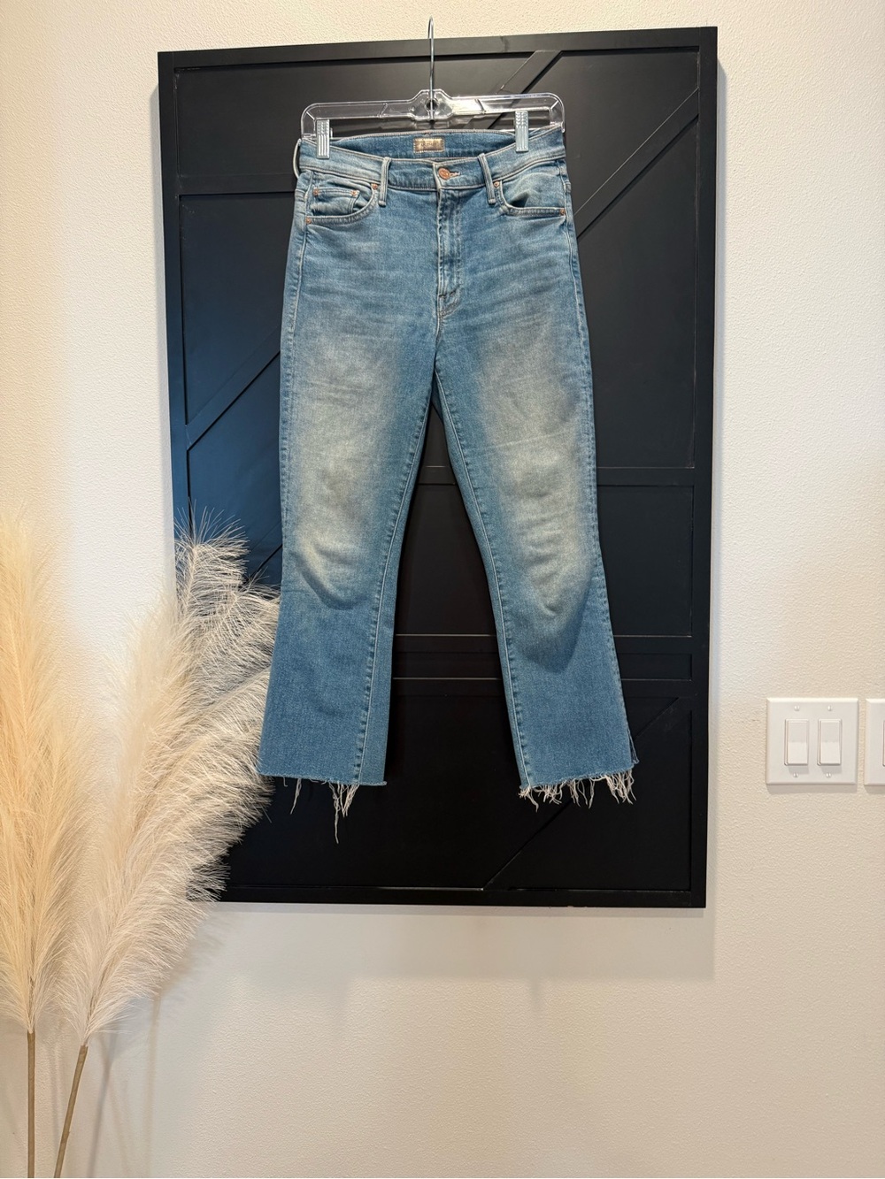 Mother Denim The Inside Crop Step Fray! Size 27
